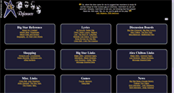 Desktop Screenshot of bigstarreference.com