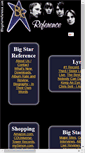 Mobile Screenshot of bigstarreference.com