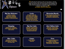 Tablet Screenshot of bigstarreference.com